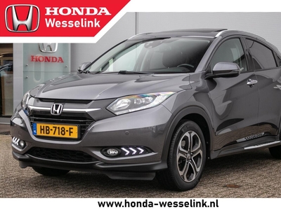 Honda HR-V 1.5 i-VTEC Executive Automaat All-in rijklaarprijs | Cruise | Schuif/-kanteldak | Nav | Dealerond., terreinwagen/pick up, bj 2015