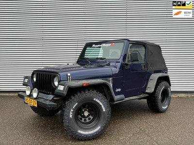 Jeep Wrangler 4.0i Hardtop origineel NL NAP alleen op