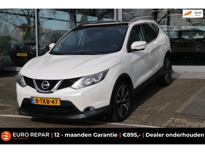 Nissan Qashqai 1.2 Premier Edition LEDER PANO NL-AUTO NAP!