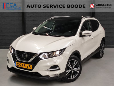 Nissan Qashqai 1.3 DIG-T (160 pk) N-Connecta automaat - panoramadak - trekhaak - 360 camera