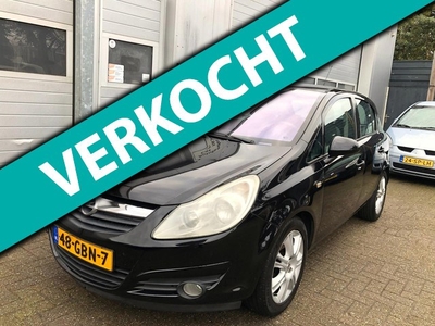 Opel Corsa 1.4-16V Cosmo 5D-Leer-Airco-Cruis-Velgen-Verkocht