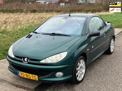 Peugeot 206 CC 1.6-16V Roland Garros ECC Audio/CD Electr.