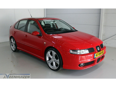 SEAT Leon 1.8-20VT Topsport FR Bj 05 | 2005 | Leer | Schuif-/Kanteldak | Nwe APK |