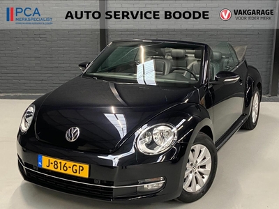 Volkswagen Beetle NEW Cabriolet 1.4 TSI 150pk automaat - volleder - parkeersensoren - stoelverwarming, cabriolet, bj 2015