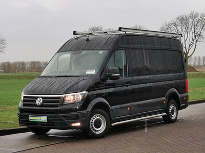 Volkswagen Crafter 35 2.0 TDI L3H3 Imperiaal-Trap Trekhaak Sidebars Navi NAP Euro6, bedrijfswagen, bj 2018