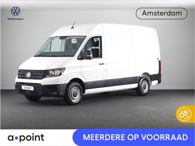 Volkswagen Crafter Bedrijfswagens Highline L3H3 2.0 TDI EU6 140 pk Automaat. RIJKLAARPRIJS VOORRAAD, bedrijfswagen, bj 2024