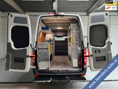 Volkswagen Crafter SERVICEWAGEN 50 2.0 TDI 115PK euro6 L2H2 V230 OMVORMER SORTIMO KASTEN STANDKACHEL TREKHAAK 3500KG RIJKLAARPRIJS, bedrijfswagen, bj 2016