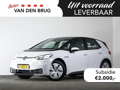 Volkswagen Id.3 Pure 45 kWh 150 PK | LED | Navigatie | Parkeersensoren | Ambiance Verlichting |, hatchback, bj 2021