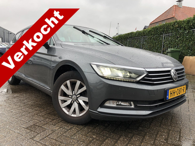 Volkswagen Passat Variant 1.6TDI Automaat Business Edition Navi/LED/2x Clima/Camera/Trekhaak/Nieuw!