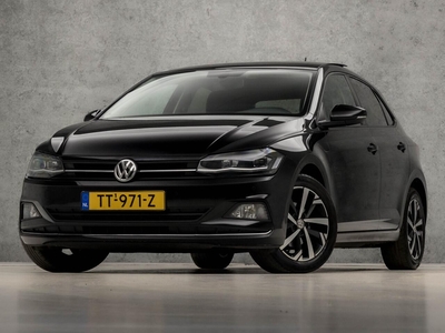 Volkswagen Polo 1.0 TSI R-Line Sport SCHUIFDAK, LED KOPLAMPEN, APPLE CARPLAY, GROOT NAVI, GETINT GLAS, CLIMATE, SPORTSTOELEN, ADAPTIVE CRUISE, LM VELGEN, STAAT, hatchback, bj 2018