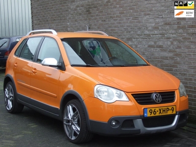 Volkswagen Polo 1.2-12V Cross - Airco - Lichtmetalen velgen -, hatchback, bj 2007