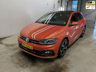 Volkswagen Polo 1.6 TDI, R-LINE, PANO, NAP, EERSTE EIGENAAR, hatchback, bj 2019