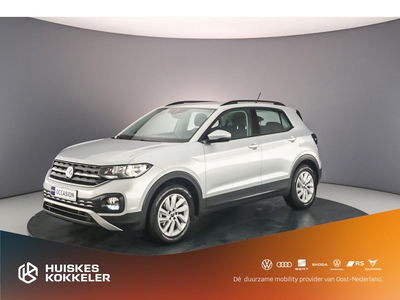 Volkswagen T-Cross Life 1.0 TSI 110pk Adaptive cruise control, Achteruitrijcamera, Navigatie, Airco, Stoelverwarming, Parkeersensoren, DAB, terreinwagen/pick up, bj 2023