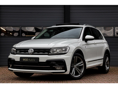 Volkswagen Tiguan 2.0 TSI 4Motion R-Line /LED/PANODAK/VIRTUAL/CARPLAY/STOELVERW./TREKHAAK/ELEK. KLEP/PDC V+A/ACC!