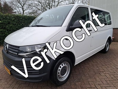 Volkswagen Transporter Kombi 2.0 TSI L1H1 18950.- EX BTW 9-PERSOONS AIRCO BENZINE 150PK, overige, bj 2017