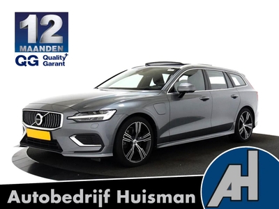 Volvo V60 2.0 T8 Recharge AWD 287kW/390pk Aut8 Inscription PANORAMADAK + HARMAN/KARDON + PILOT ASSIST + NAVI SENSUS + STYLING PAKKET + 360 CAMERA + KEYLESS , stationcar, bj 2020