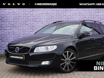 Volvo V70 2.0 D4 Dynamic Edition | Trekhaak | Adaptieve Cruise Controle | Blis | Harman/Kardon | Leder | Stoel + Stuur verwarming |, stationcar, bj 2015