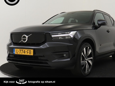 Volvo XC40 RECHARGE P8 AWD R-DESIGN PRO -PANO.DAK|360°CAM|TREKHAAK|HK-AUDIO|W.POMP|POWER-SEATS|20|VERW.VOORRUIT|WIRELESS.PHONE, terreinwagen/pick up, bj 2021