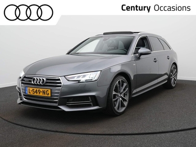 Audi A4 Avant 2.0 TFSI MHEV Quattro Sport S line black