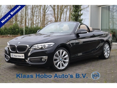 BMW 2-serie Cabrio 220i High Executive Airco, Camera