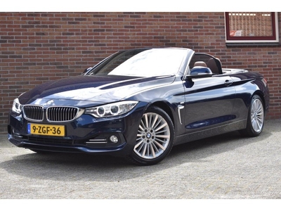 BMW 4-serie Cabrio 420i High Executive '15 Leder Navi Xenon