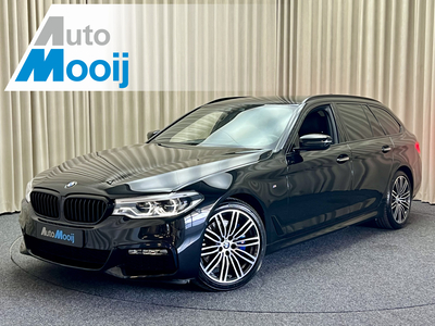 BMW 5-SERIE Touring 530i *M-Sport* Leder / Cruise / Adaptive LED / Stoelverwarming / Sfeerverlichting / Camera / 19