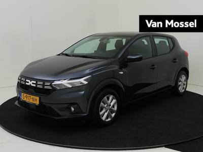 DACIA SANDERO TCe 90 Expression | Navigatie | Parkeersensoren | Licht- en regensensor | Airconditioning | Apple Carplay & Android Auto