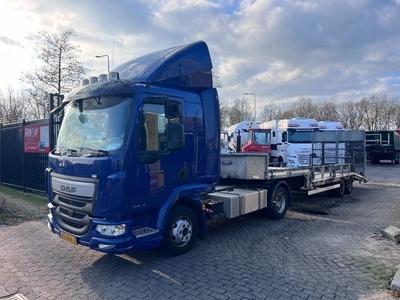 DAF LF 45 220 EURO 6 + 2015 VELDHUIZEN - MACHINE TRANSPORT