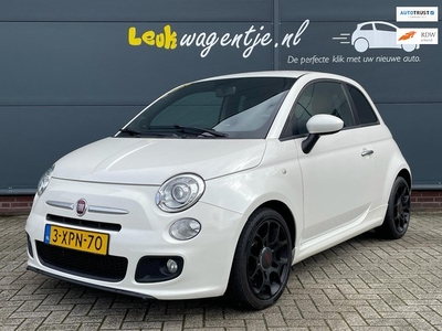 Fiat 500 0.9 TwinAir Turbo 500S *aut. airco *wit metallic