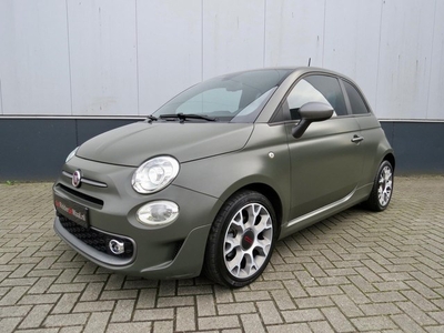 Fiat 500 0.9 TwinAir Turbo Sport 105pk *Military green*Uniek