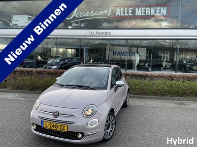 Fiat 500 1.0 Hybrid Star / unieke kleur Bianco-stella Airco