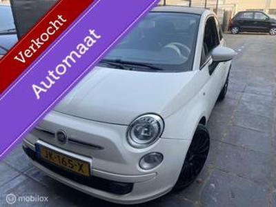 Fiat 500 1.2 CABRIO*AUTOMAAT*17INCH VELGEN*AUTO MET WERK !