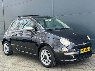 Fiat 500 1.2 Lounge AIRCO/PANO/AUTOMAAT/NWE APK (bj 2010)