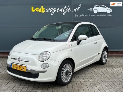 Fiat 500 1.2 Lounge VERKOCHT * Elf servicebeurten - goed hé