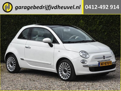 Fiat 500 1.2 Lounge / glazen dak / airco / city steering /