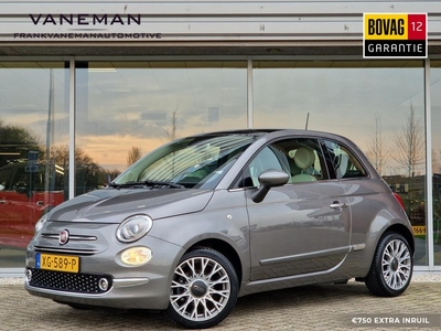 Fiat 500 1.2 Lounge Open Dak Cruise Licht-