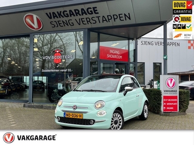 Fiat 500 1.2 Pop panodak Airco, automaat Bovag