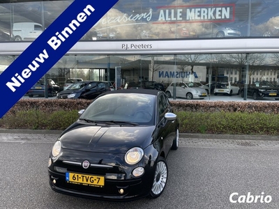 Fiat 500 Cabrio 0.9 TwinAir / weinig km / Airco - ParkS-A -