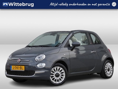 Fiat 500C 1.0 70PK Lounge Carbio Parkeerhulp Navigatie