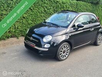 Fiat 500C 1.2 Cabrio VAKANTIEAANBIEDING Leder Pdc Airco