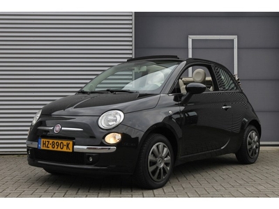 Fiat 500C 1.2 Lounge I CABRIOLET I AIRCO I 1/2 LEDER