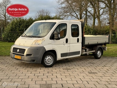 Fiat Ducato bestel 33 2.3 MultiJet Doka Dubbelcabine Kipper!