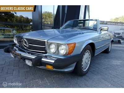 Mercedes W107 560SL AUTOMATIC 2 TOPS CABRIOLET