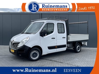 Renault Master 2.3 DCI 131 PK / PICK UP / 7 PERSOONS DUBBEL