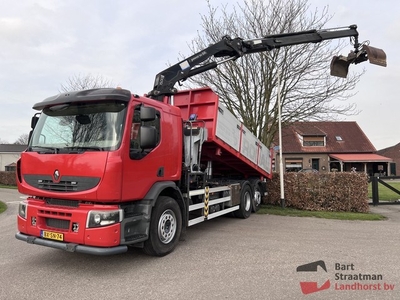 Renault PREMIUM LANDER 380.26 6X2 EL 2M Euro 5 met kipper