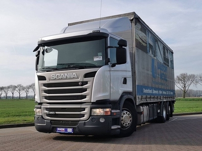 SCANIA G450 met palfinger kooiaa