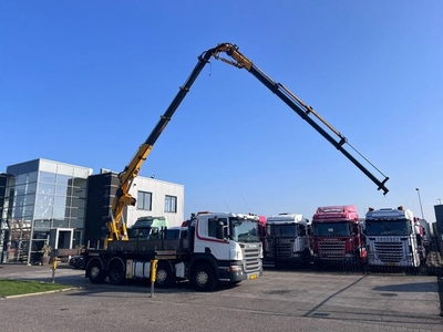 Scania P380 8X2-6 EURO 4 + EFFER 39 N3S Crane + FLYJIB-4+2