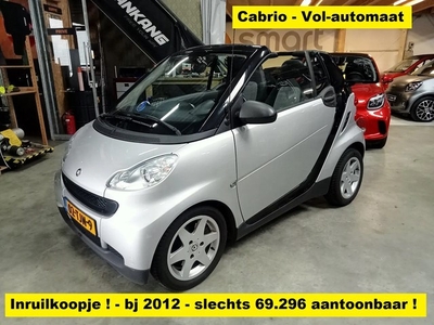 Smart Fortwo CABRIO MHD Automaat - 69.296 NAP (bj 2012)