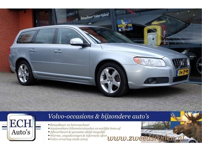 Volvo V70 VERKOCHT -- 2.5T 200 pk AUT. Summum, Leer