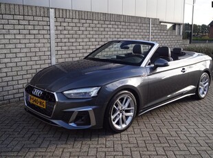 Audi A5 CABRIOLET 35 TFSI S Edition Autom Luxe Leder Stoel en Nek Verwarming Navi Clima LED Koplampen 2x PDC LMV NL Auto.